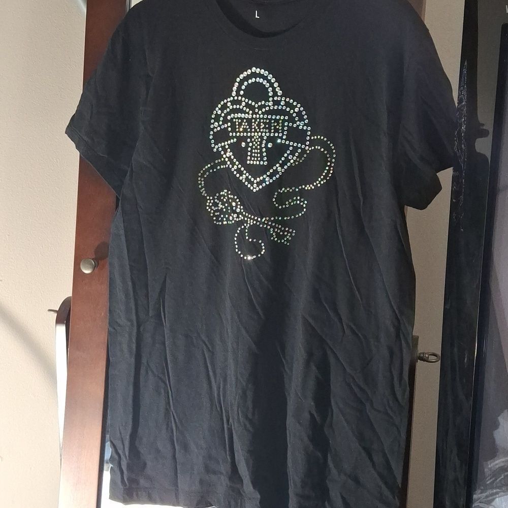 NNWT Taken Lock & Key Rhinestone tee - Picture 3 of 3